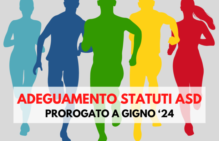 adeguamento statuti associazioni sportive dilettantistiche