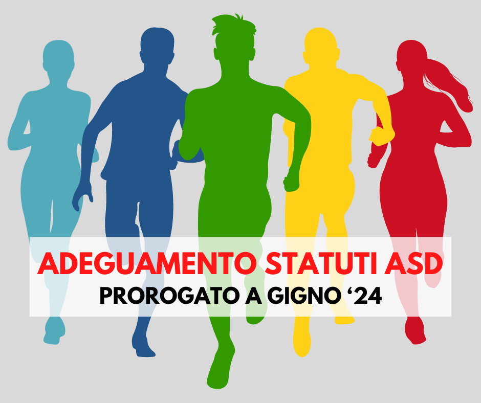 adeguamento statuti associazioni sportive dilettantistiche