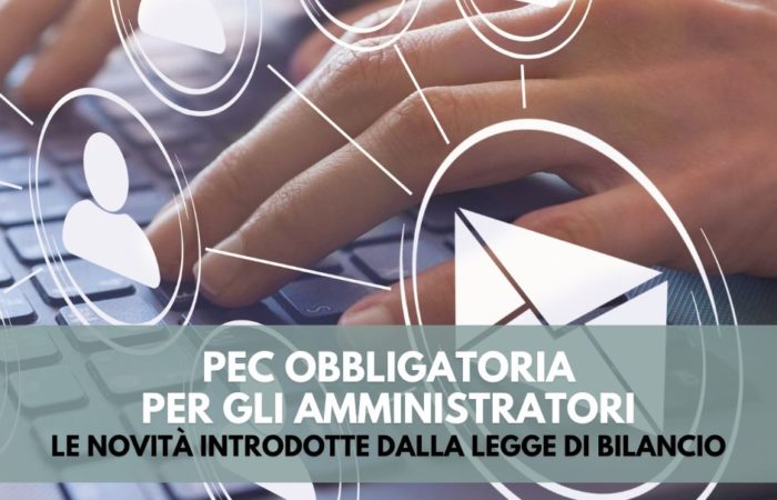 PEC obbligatoria per gli amministratori