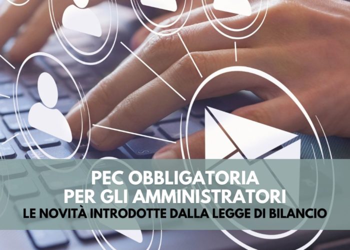 PEC obbligatoria per gli amministratori