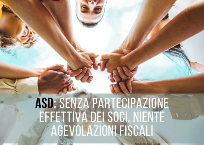 associazioni sportive dilettantistiche