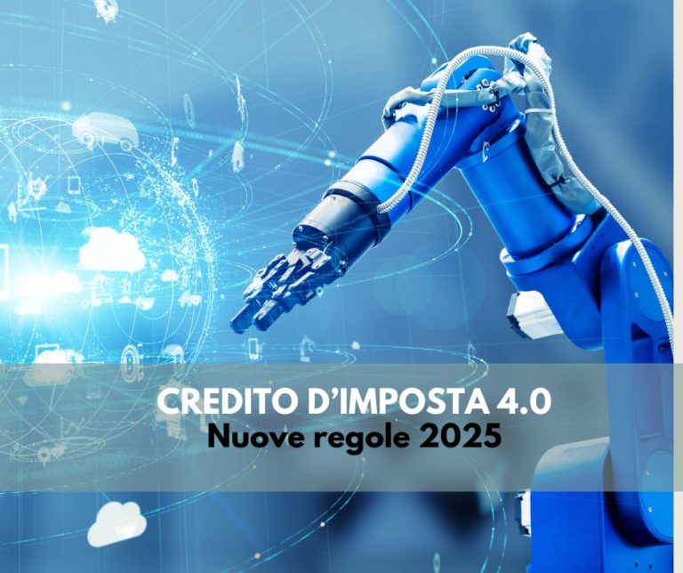 Credito d’imposta 4.0