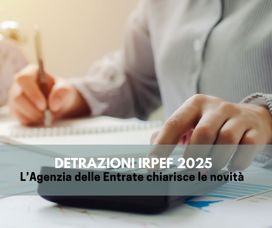Detrazioni Irpef 2025