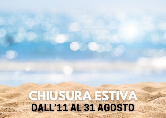 chiusura estiva