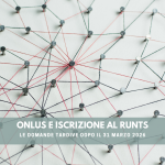 ONLUS e iscrizione al RUNTS ONLUS e iscrizione al RUNTS