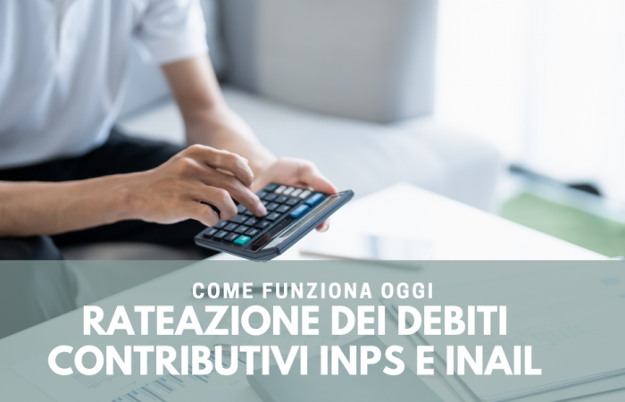 rateizzazione debiti contributivi
