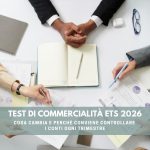 test di commercialità ETS 2026 test di commercialità ETS 2026