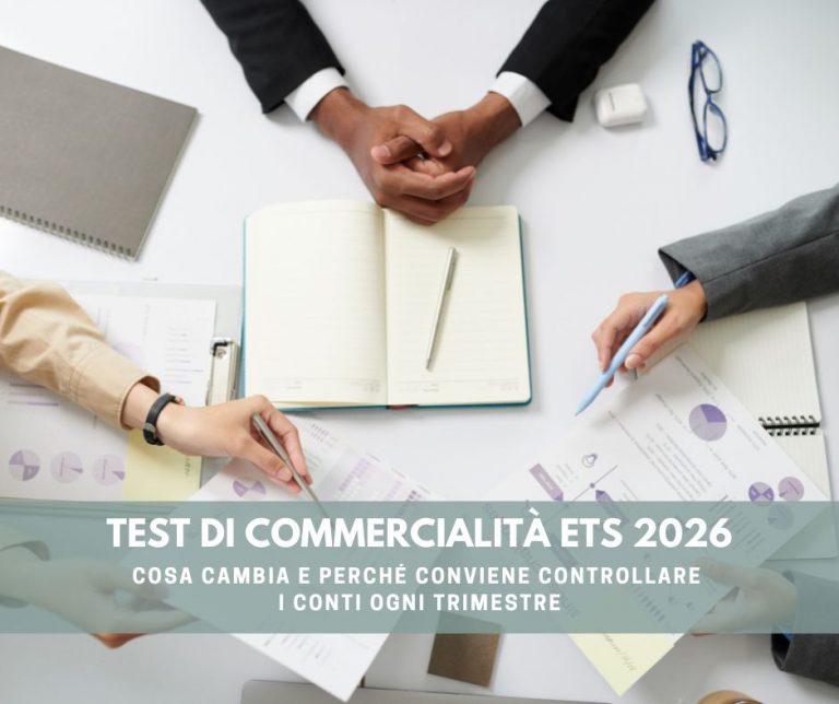 test di commercialità ETS 2026