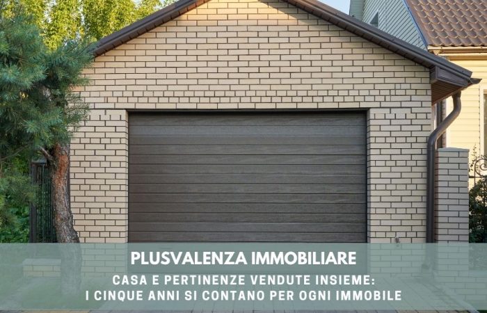 plusvalenza immobiliare