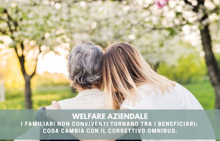 Welfare aziendale familiari